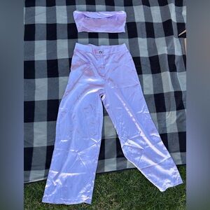 SHEIN Lavender Smocked two pieces